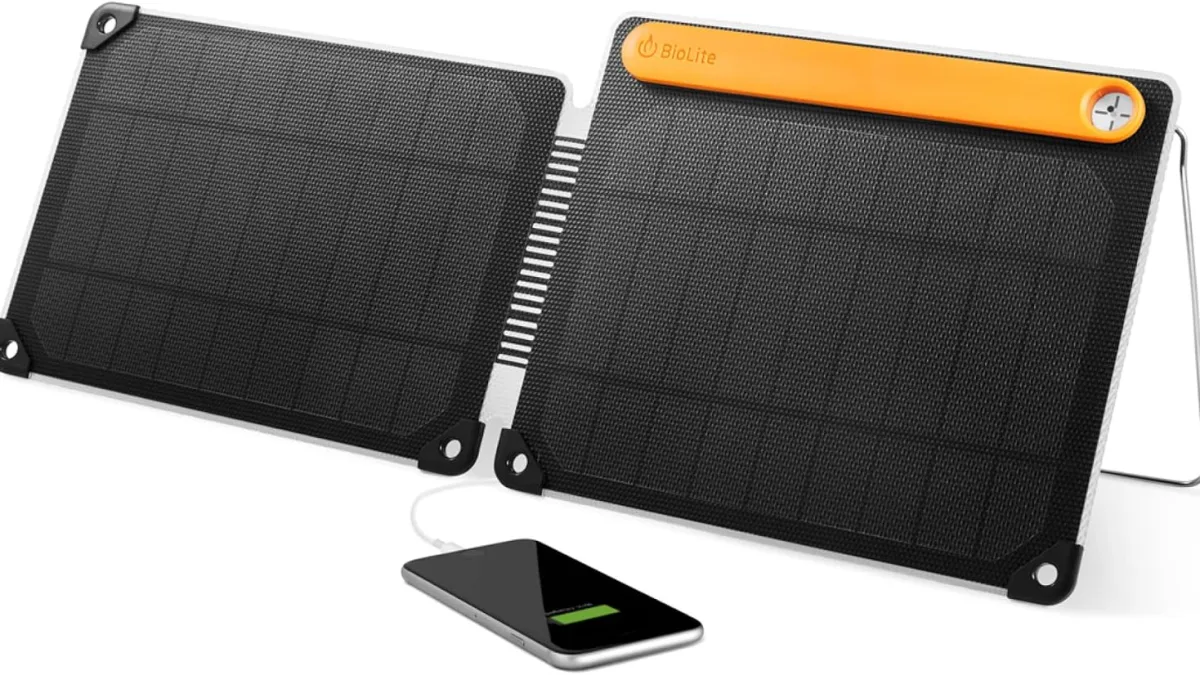 BioLite SolarPanel 10+ Portable Charger