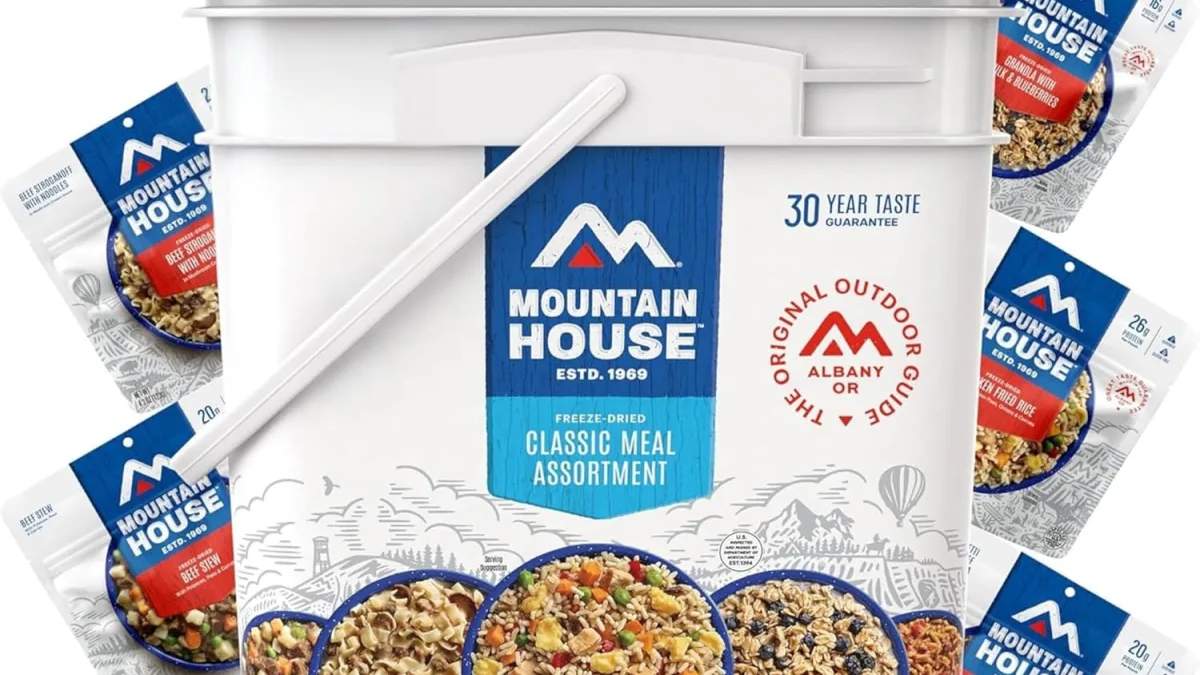 Mountain House Freeze Dried Meals Variety