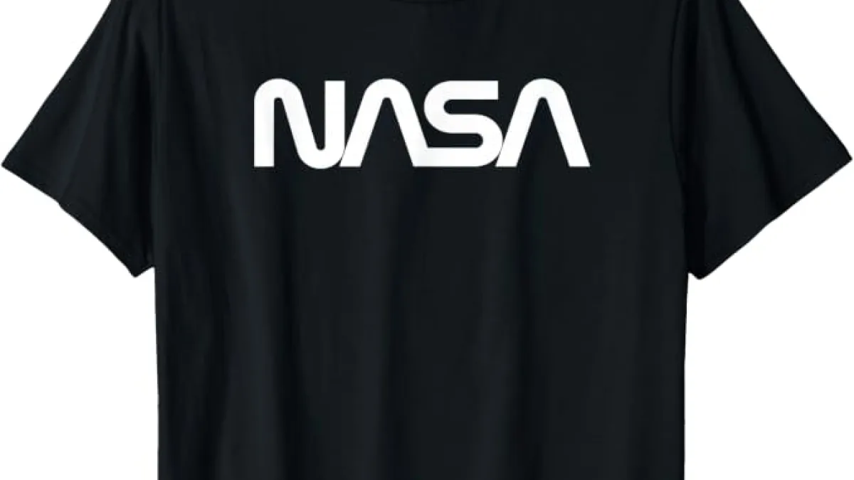 NASA Worm Logo T-Shirt